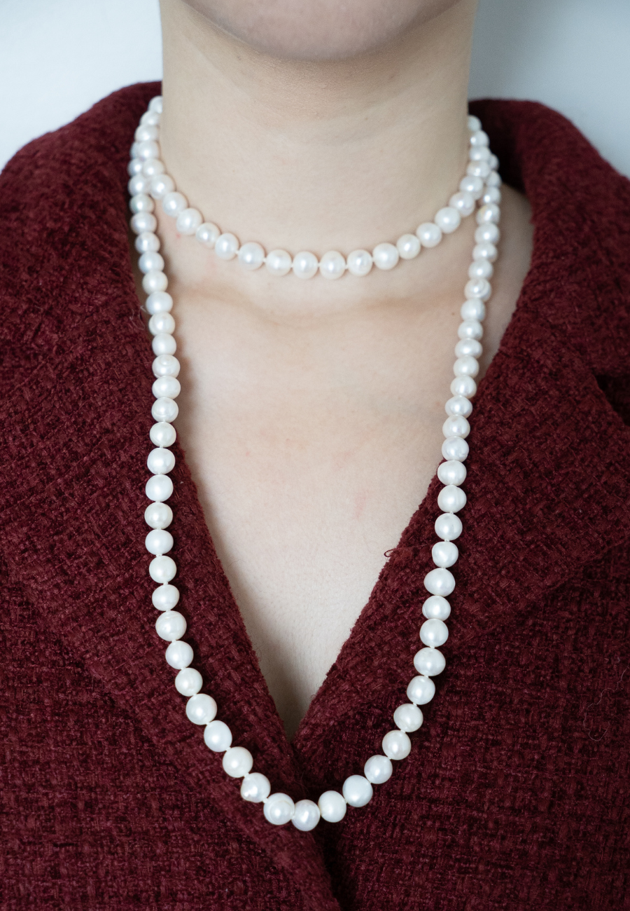 "Sautoir perles Opulentes"